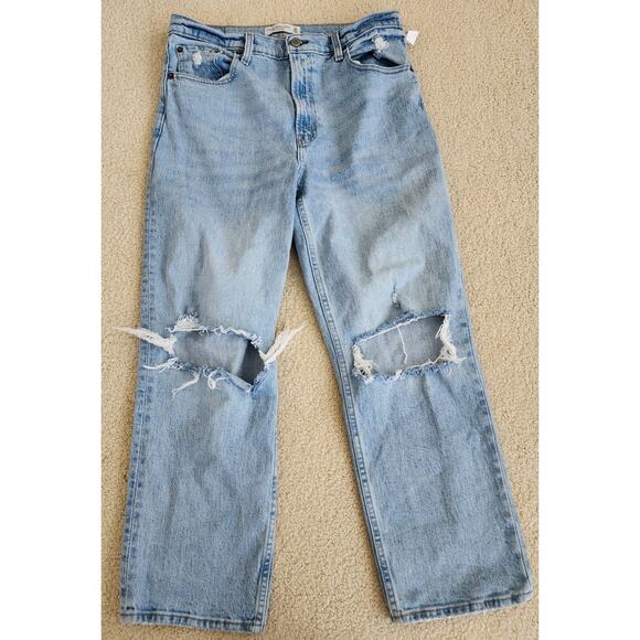 Abercrombie and fitch the 90s straight ultra high rise jean - Picture 6 of 8